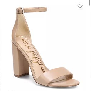 Sam Edelman, Women's Yaro Ankle Strap Block Heel Sandals, Size 8.5